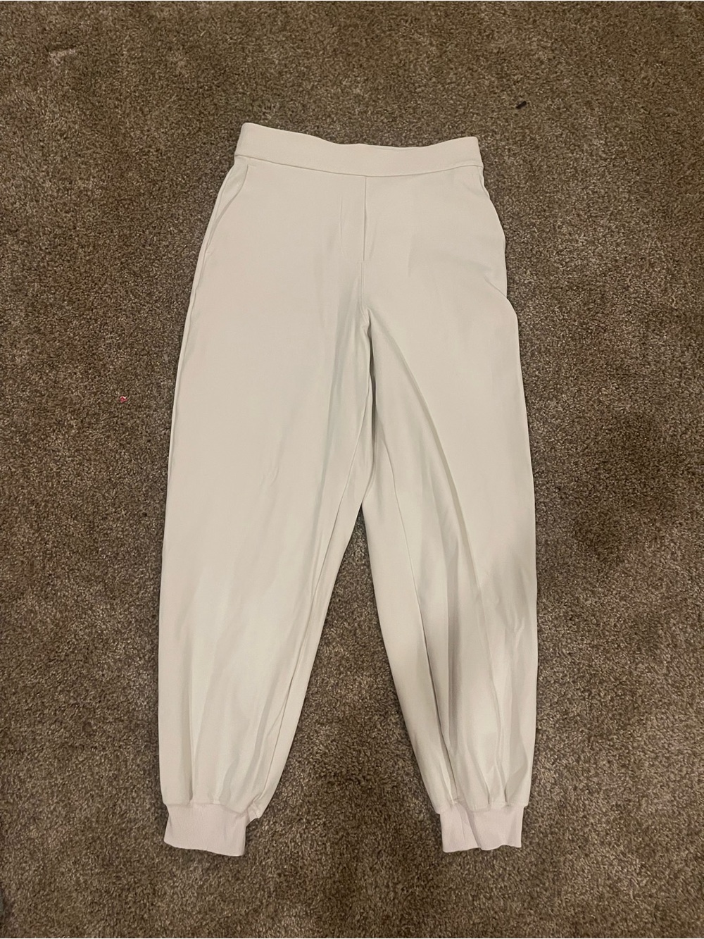 Lululemon light ivory Jogger Pants